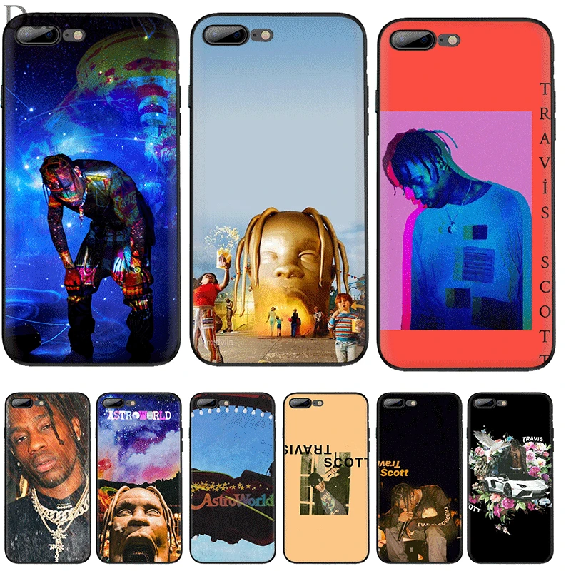 

Mobile Phone Case for iPhone 11 Pro XR X XS Max iPhone 6 6S 7 8 Plus 5 5S SE Cover Travis Scott Astroworld Bag Shell Casing