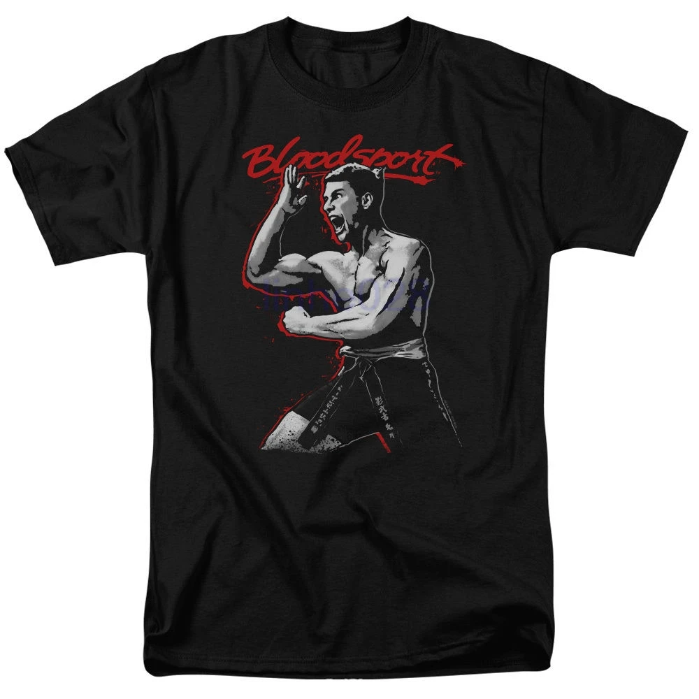 

Bloodsport Movie Van Damme LOUD MOUTH Licensed T-Shirt All Sizes