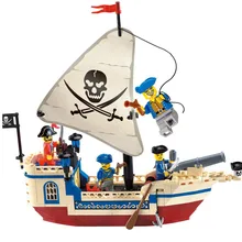 188Pcs Pirates Of Caribbean Bricks Bounty Pirate Ship City Building Blocks Sets Toys for Children lepin 16051 creative ideas pirates of caribbean ship in a bottle building block bricks kids toys clone legoings 21313 lepin toys