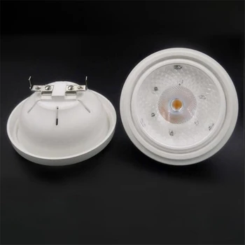 

ONDENN AR111 LED Spotlights 12W COB G53 GU10 base AR111 QR111 Lamp DC12V AC110V 220V 12W Bulb Cold White Warm White
