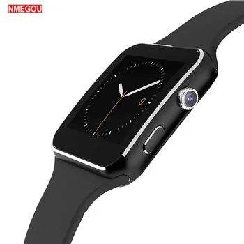 

Bluetooth X6 Smart Watch Men with Camera Touch Screen Wrist Smartch Watch for Android IOS Phone Sports Smartwatch Women Sim Card