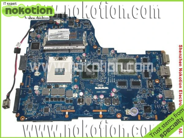 

K000125700 LA-6831P laptop motherboard for Toshiba A665 Intel HM65 with VGA DDR3 Mainboard free shipping