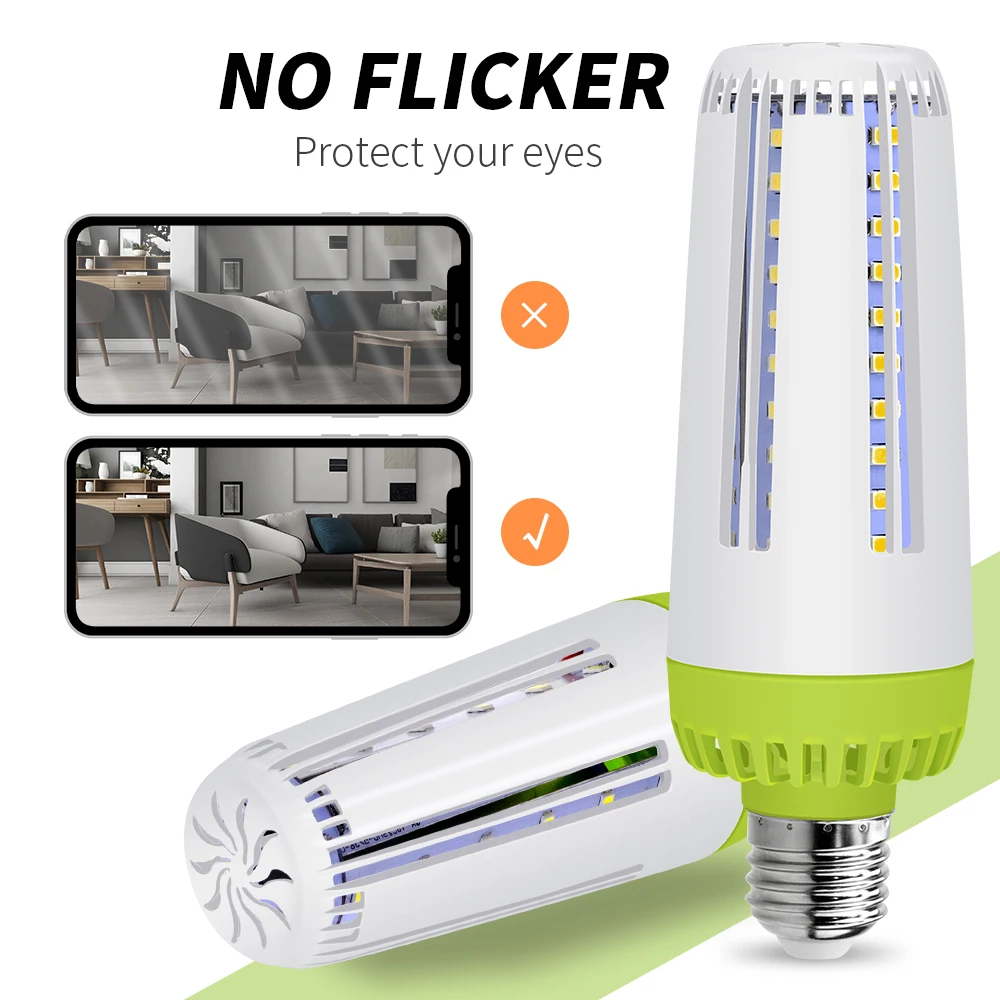 Светодиодные лампы E27 Светодиодная лампа E14 Bombillas 220 V SMD 5736 Ampul Led 110 без Мерцающая 10 W