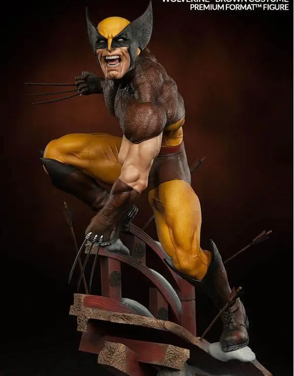 Skup 23.5cm Wolverine Avengers Marvel Movie Anime figurka zabawki z pvc figurki kolekcjonerskie na prezenty dla przyjaciół