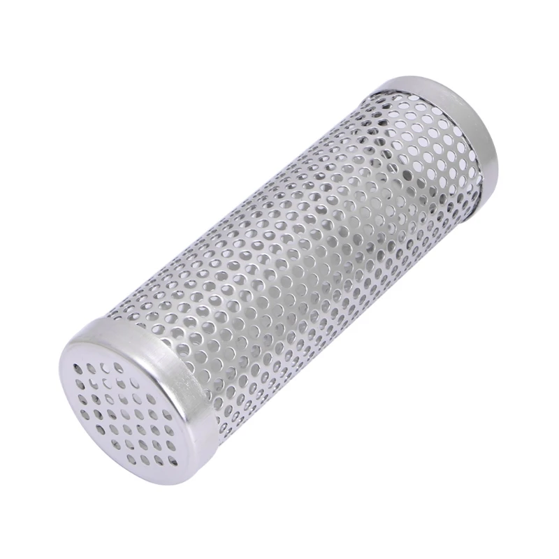 Outdoor BBQ Pellet Smoker Tube Smoke Generator Round Stainless Steel