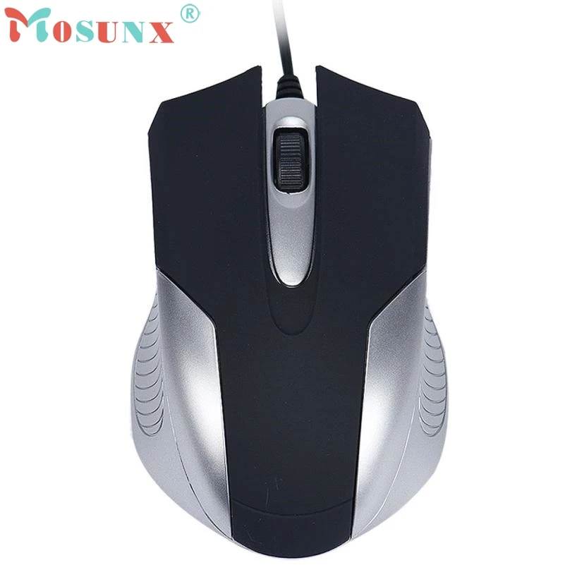 Del USB Wired Optical Gaming Mice Mouse For PC Laptop Cheap Mouse Mar04