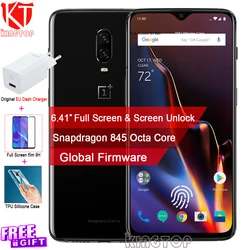 Перейти на Алиэкспресс и купить original oneplus 6t mobile phone 6/8gb ram 128/256gb rom snapdragon 845 octa core 6.41дюйм. dual camera screen unlock nfc cellphone