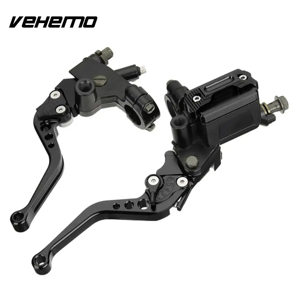 Vehemo 1 пара клатч ручка кабель клатч сцепные сменный Спорт велосипед Тормозные ручки главный цилиндр улицы Универсальный велосипед