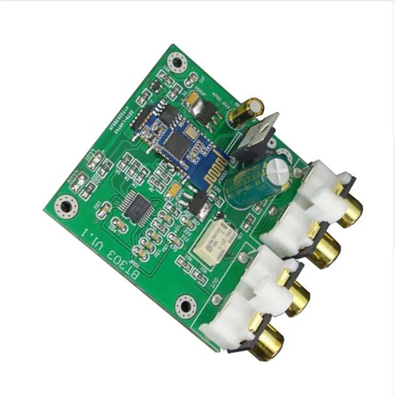 CSR QCC3003 Bluetooth 5 0 с PCM5102 независимых декодирования ЦАП аналоговый вход и выход AC6 12V/DC7