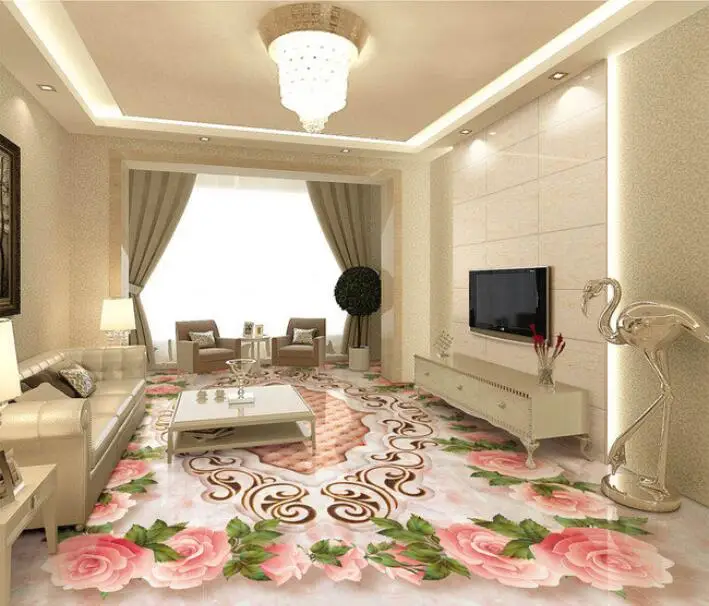 Compra 3d baldosas online al por mayor de china, mayoristas de 3d ... Pintar azulejos suelo