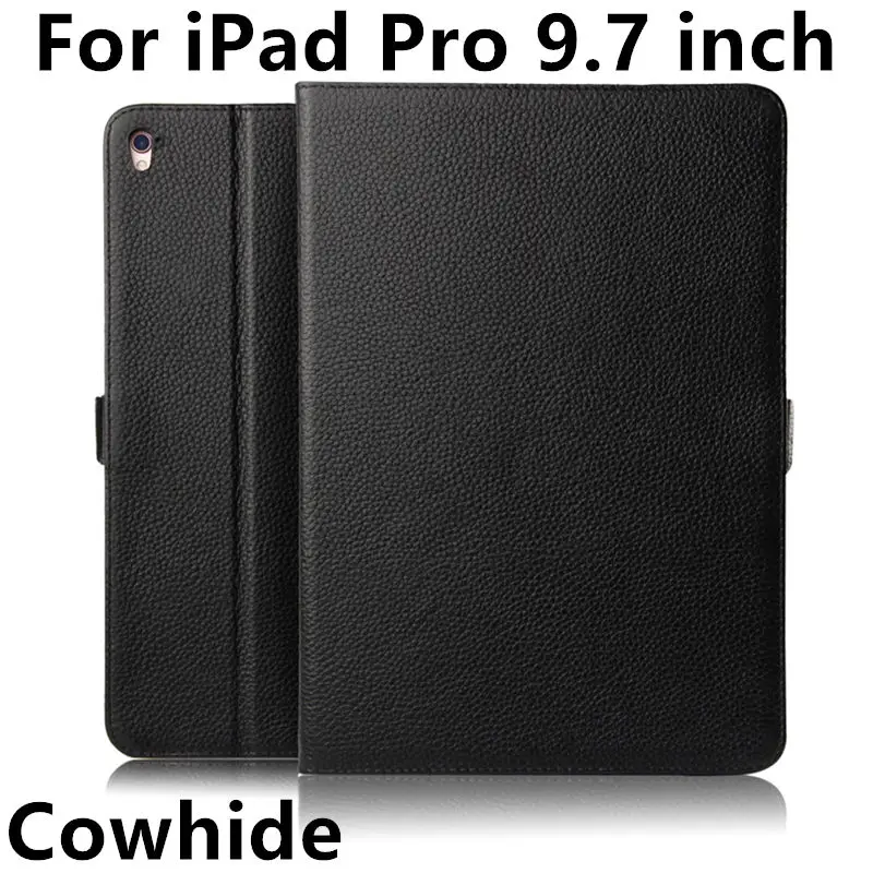 Чехол из воловьей кожи защитный умный чехол для планшета Apple iPad Pro 9 7 с рукавами