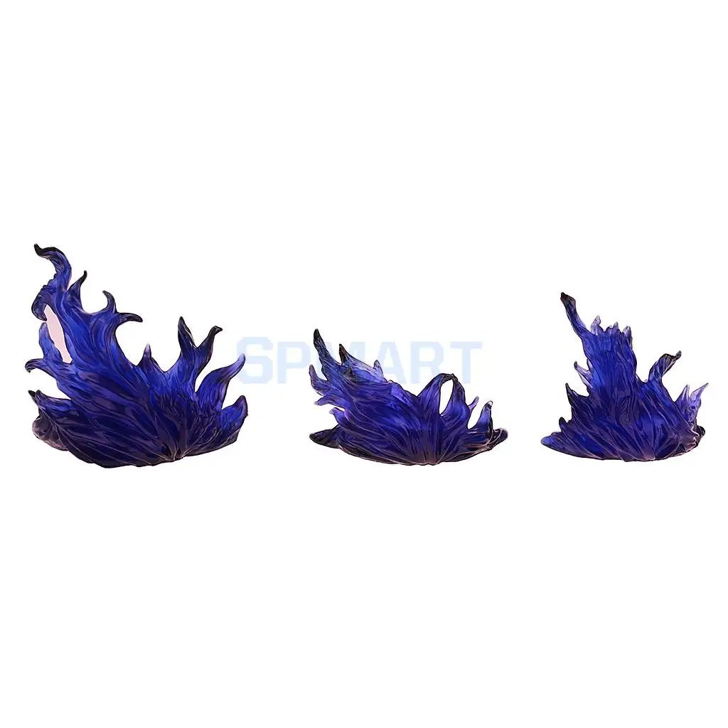 DIY Burning Flame Effect Action Figure Display Stand Support Holder for Gundam Bandai Saint Seiya