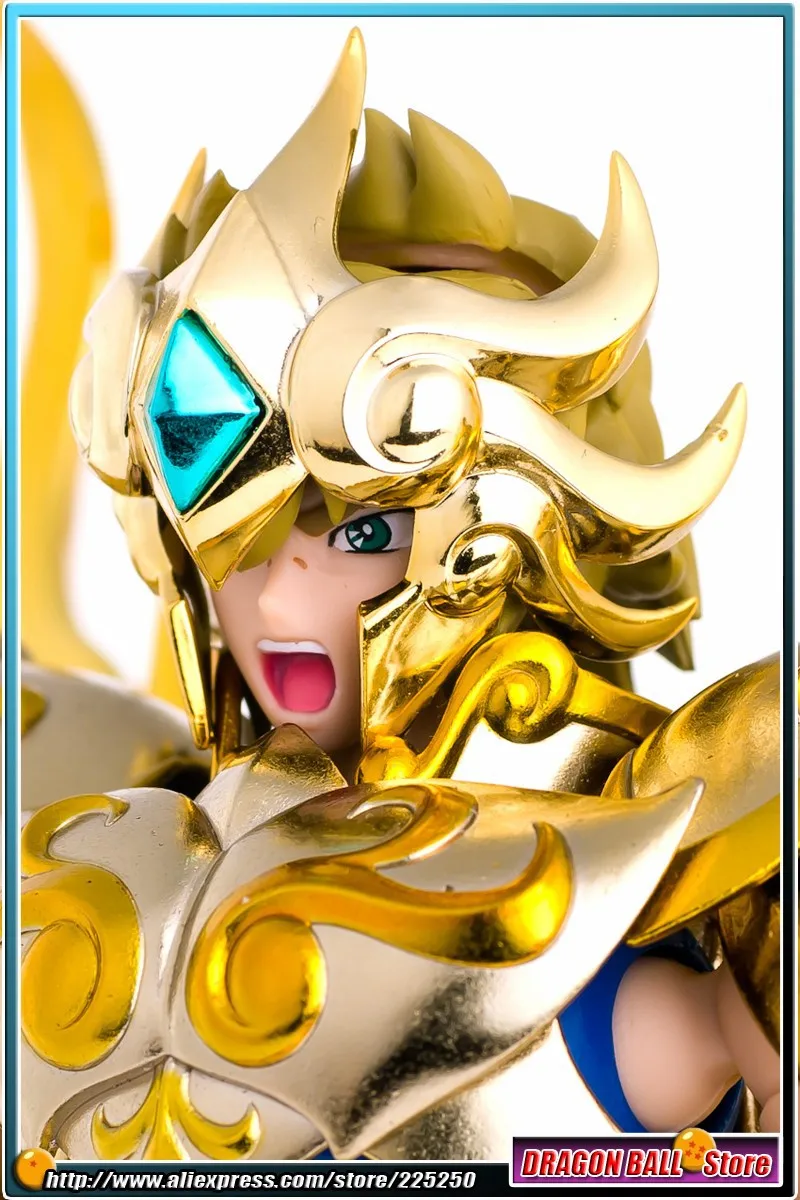 Японии аниме "Saint Seiya" оригинальные Bandai Tamashii Наций Санкт Ткань Миф EX Soul золота фигурку- лев aiolia Бог Ткань