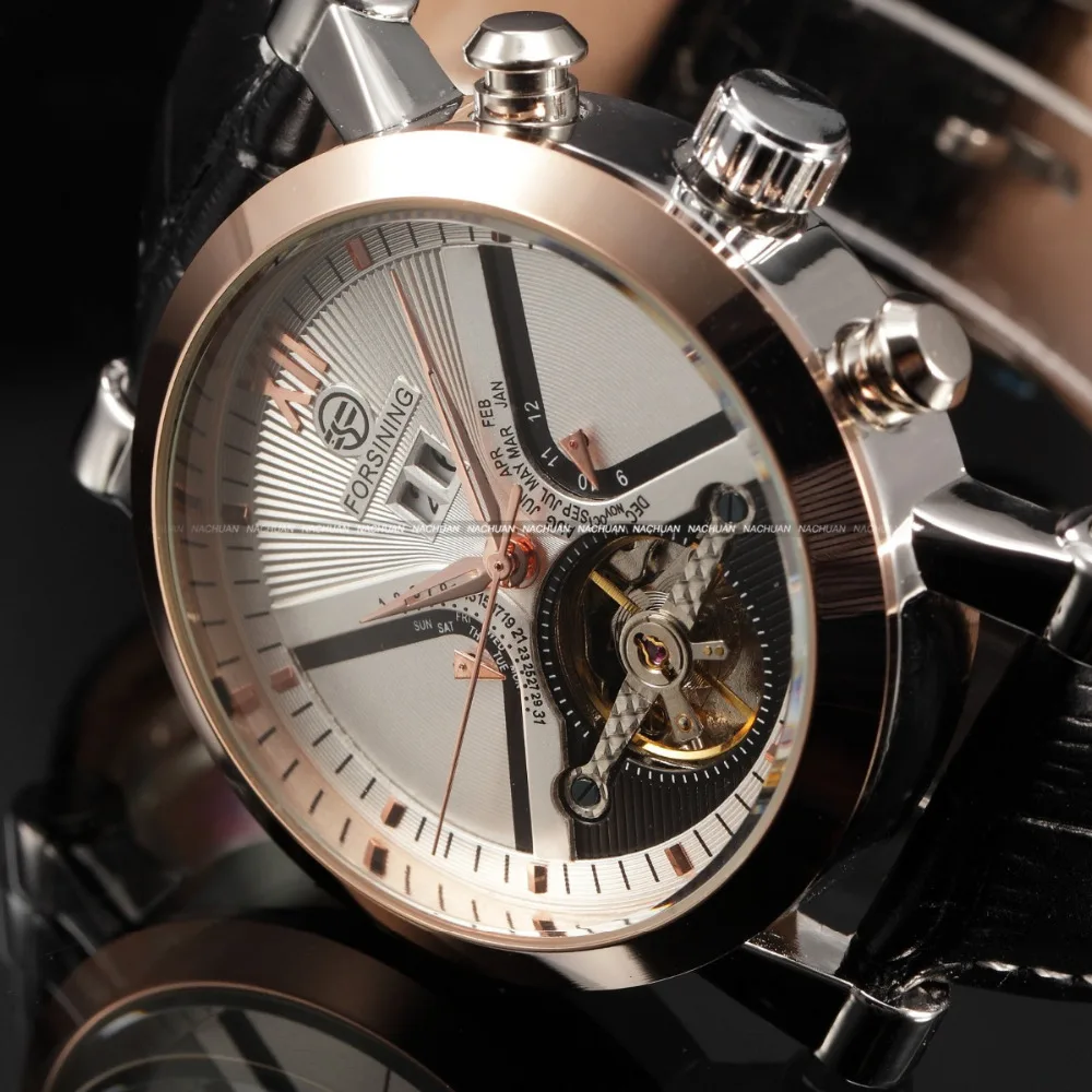 Часы мужские механические с календарем датой и днем|watch brand men|watch menwatch men |