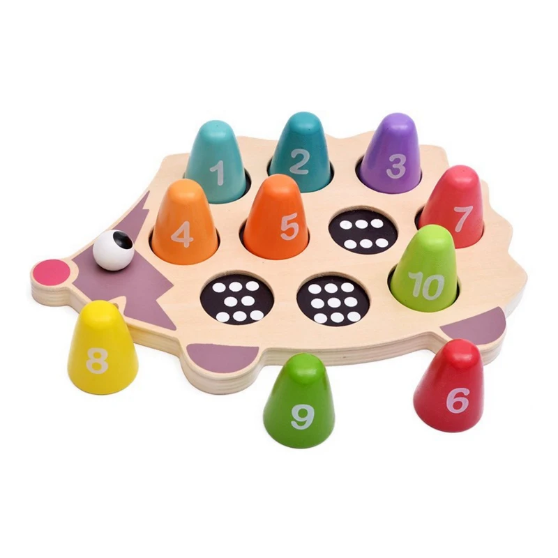 

Baby educational early learning toy pre-school math learning tool lovely hedgehog balance memory training matching game Toys