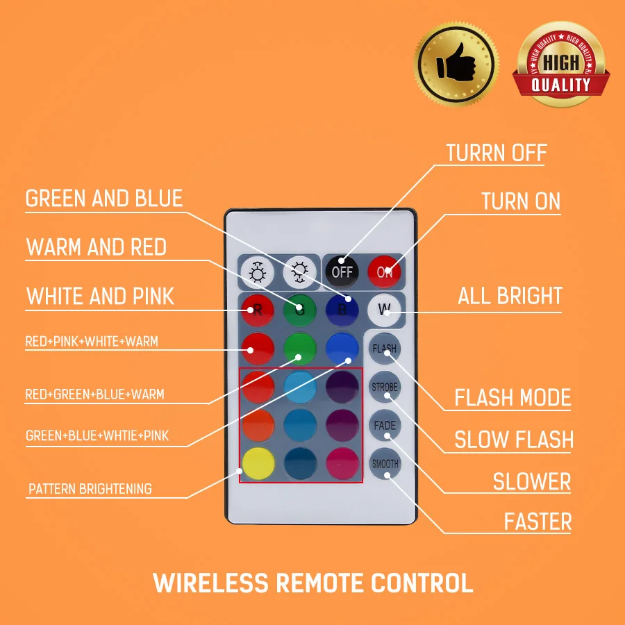 Светодиодная лента Вход: 100 240 В ВЫХОД: DC12V 5 м SMD5050 пульт дистанционного управления