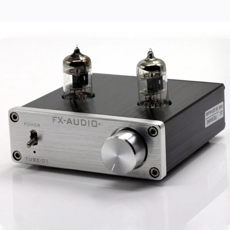 2016 Новинка feixiang FX-аудио трубки-01 DC12V 1A желчи ламповый предусилитель Усилители