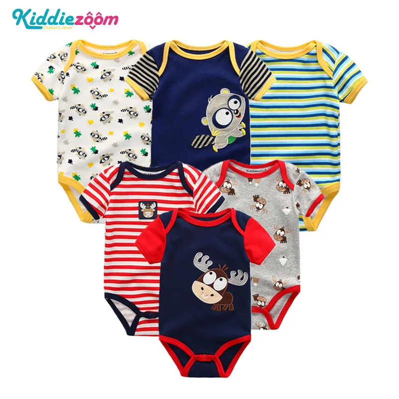 

Newborn Baby Boys Rompers Girls Playsuits Clothes 100% Cotton Striped Cute Jumpsuit Infant Girl Body Romper Clothing for 0-12M