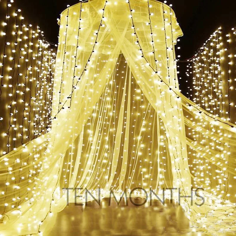 

LED decorative lamp star light 4*4 curtain lamp