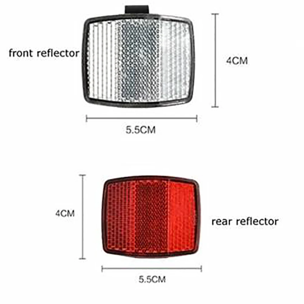 Clearance New  Road Bike Automatic Reflectors Cycling Warning Light Bike Bicycle Accessories Bicycle Front Rear Reflective Lens #928 4