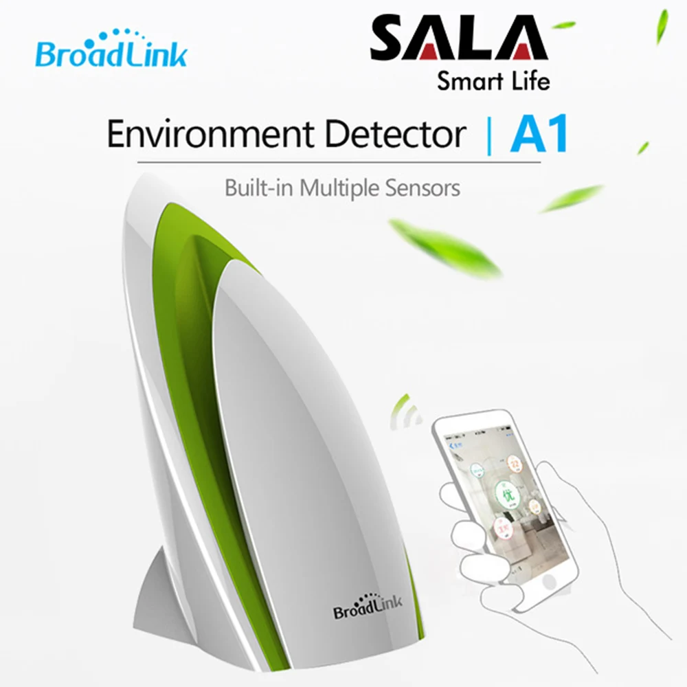 

Broadlink Air Conditioning Utility Air Temperature Humidity pm2.5 Home System Intelligent Monitoring by wifi 4 grams Infrared