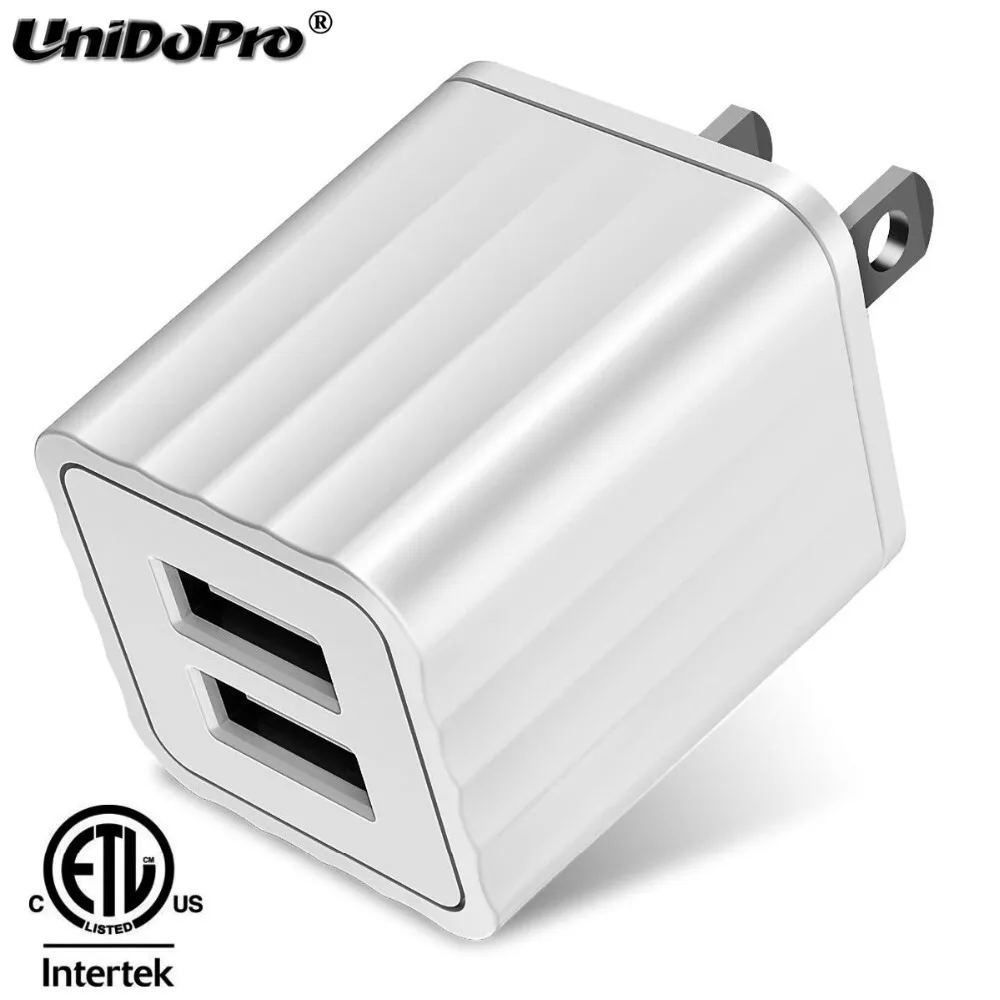 ETL Listed Dual-Port USB Wall Charger for Huawei Nova 4 Enjoy9 P20 P Smart+ Honor Pad 5 Mate SE Y7 Prime Andriod Phones Tablets | Мобильные