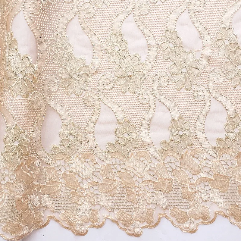 Gold Lace Fabric