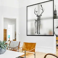 Креативное балконное стекло для гостиной самоклеющаяся пленка для стекла, оконная этикетка закрепленная на анти-конфиденциальности затенение патч