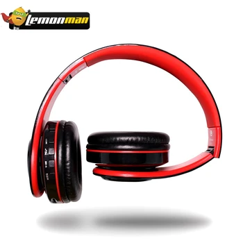 

LemonMan B3 Bluetooth Headphones Wireless Stereo Headset Headphone With Mic Support TF Card FM Radio For Mobile phone PC