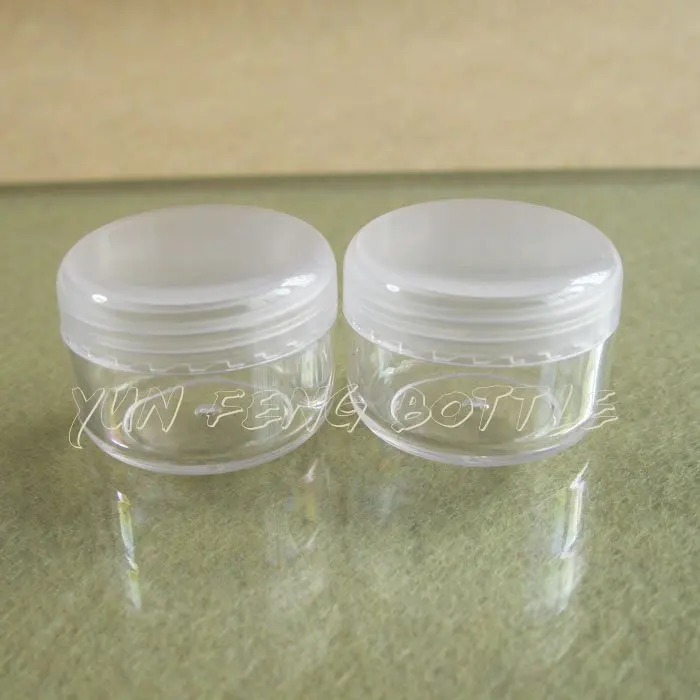 100 X 5g Clear Cosmetic Empty Jar Pot Eyeshadow Makeup Face Cream