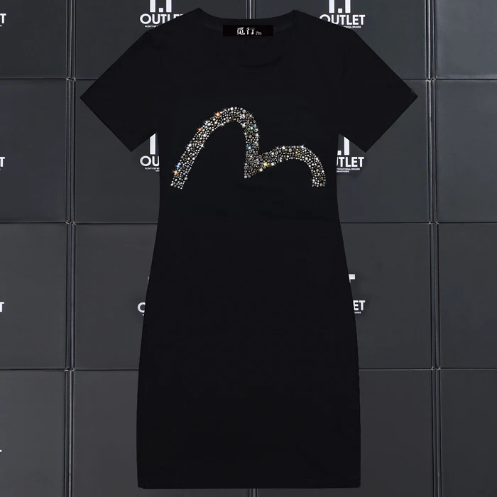 

2019 new dresses women clothing was thin Harajuku style black dress