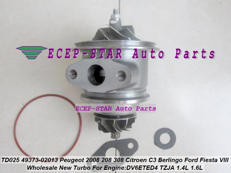 Turbo CHRA Core TD025 49373-02003 4937302013 4937302002 0375Q9 0375R0 9673283680 For Ford 