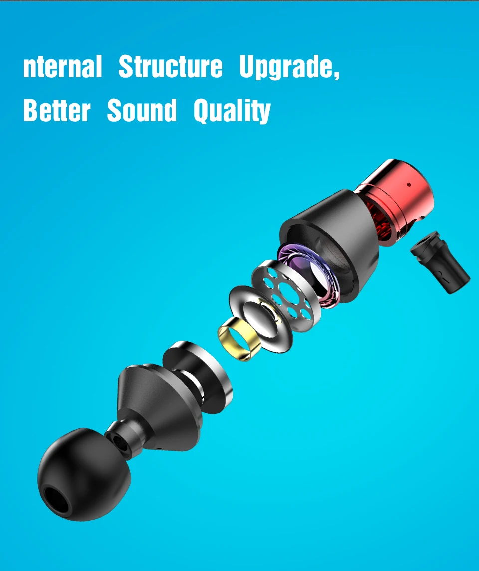 6 bluetooth earphone