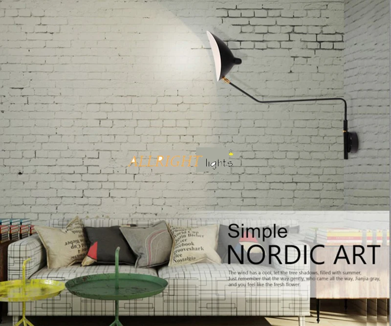 Скандинавские украшения, современный минималистичный дизайн, Серж моуилл, вращающиеся, две, одной рукой, настенные, промышленные, современные, сексуальные