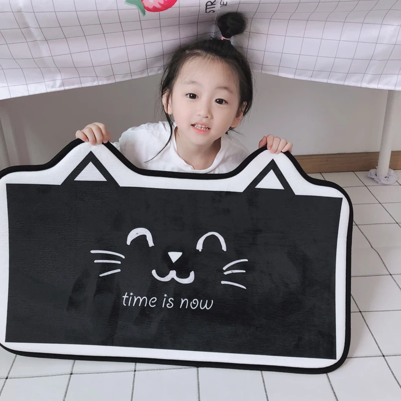 

Child cute cat print Portable Foldable Washable mattress children game Floor cushion Reusable Multiple shapes to choose from #s