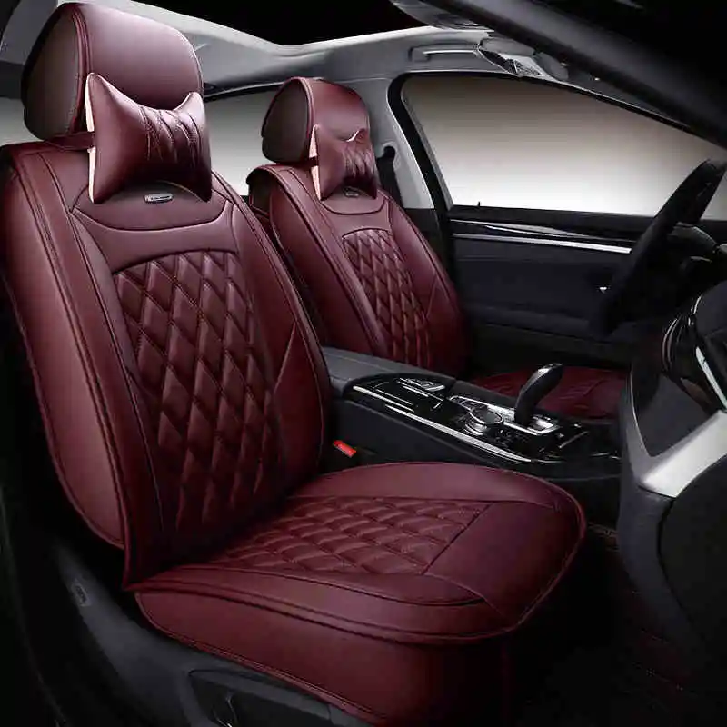 Online Buy Wholesale Custom Leather Car Seat Covers From