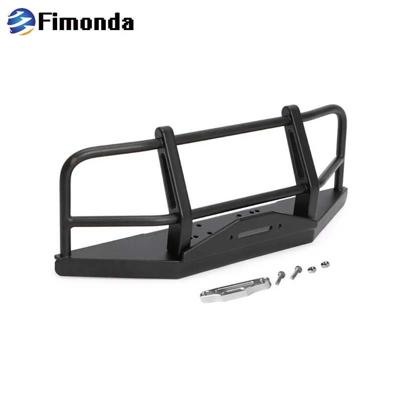 

Metal Front Bumper For 1/10 RC Car Traxxas TRX4 Axial SCX10 & SCX10II 90046 90047 D90 D110 Rock Crawler Upgrade Parts
