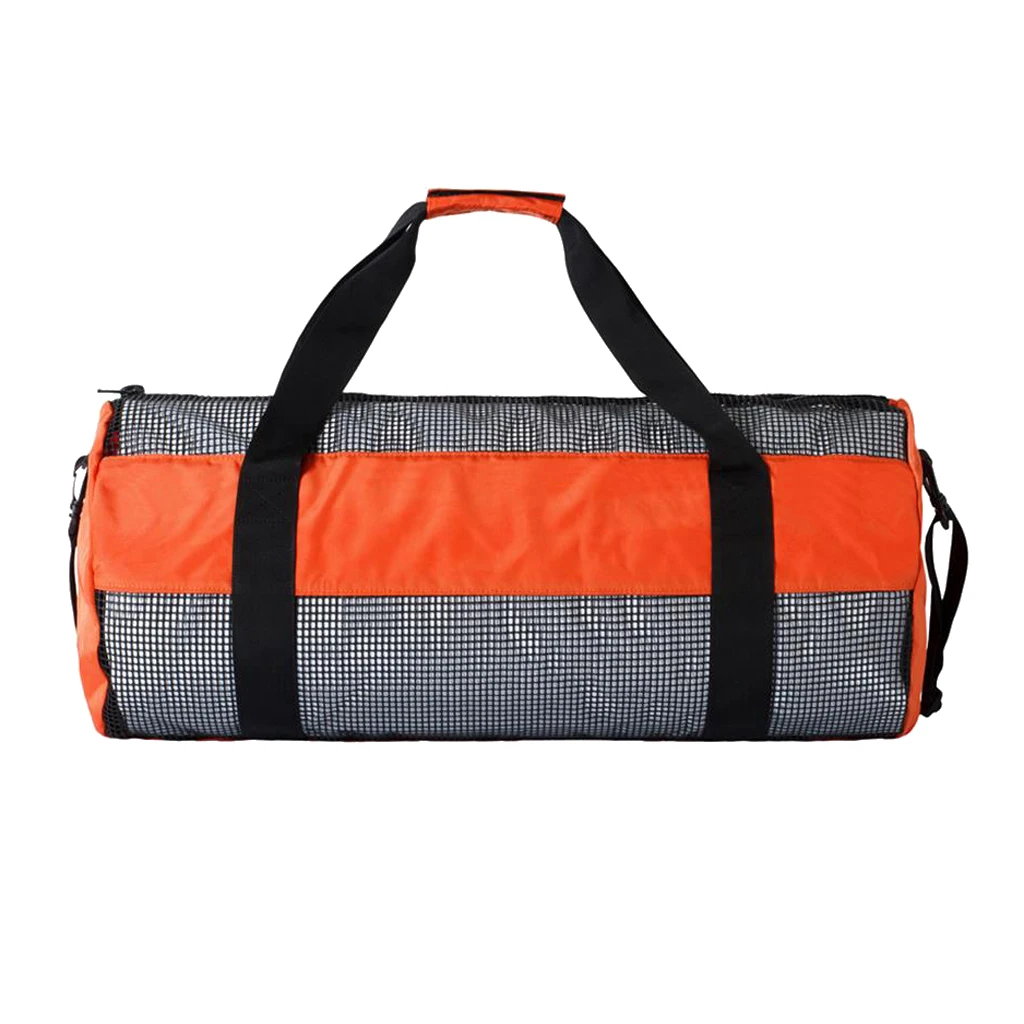 Heavy Duty Large Scuba Diving Snorkel Mesh Gear Bag Carry Holdall for Surfing Boating Camping Hiking Outdoor Tools Accessories
