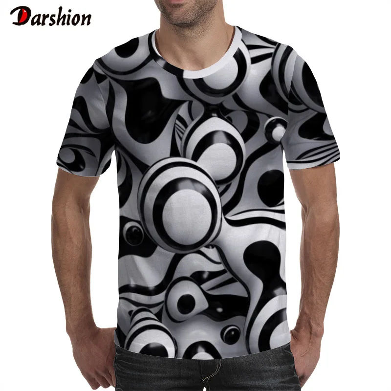 

New 3D Printing Cool Interesting T-shirt Men's Short Sleeve Summer Top T-shirt T-shirt Men's Fashion T-shirt High Quality