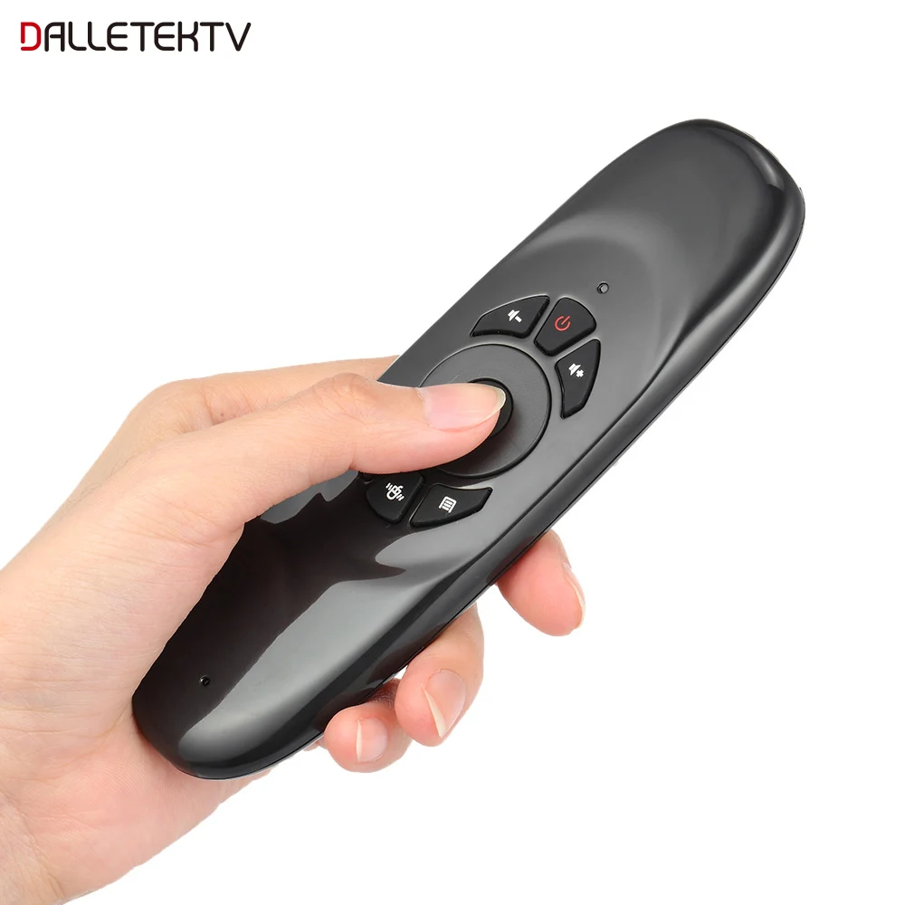 

Dalletektv C120 Gyroscope Mini Fly Air Mouse 2.4G Wireless Keyboard Mouse For Smart Android TV Box Remote Control