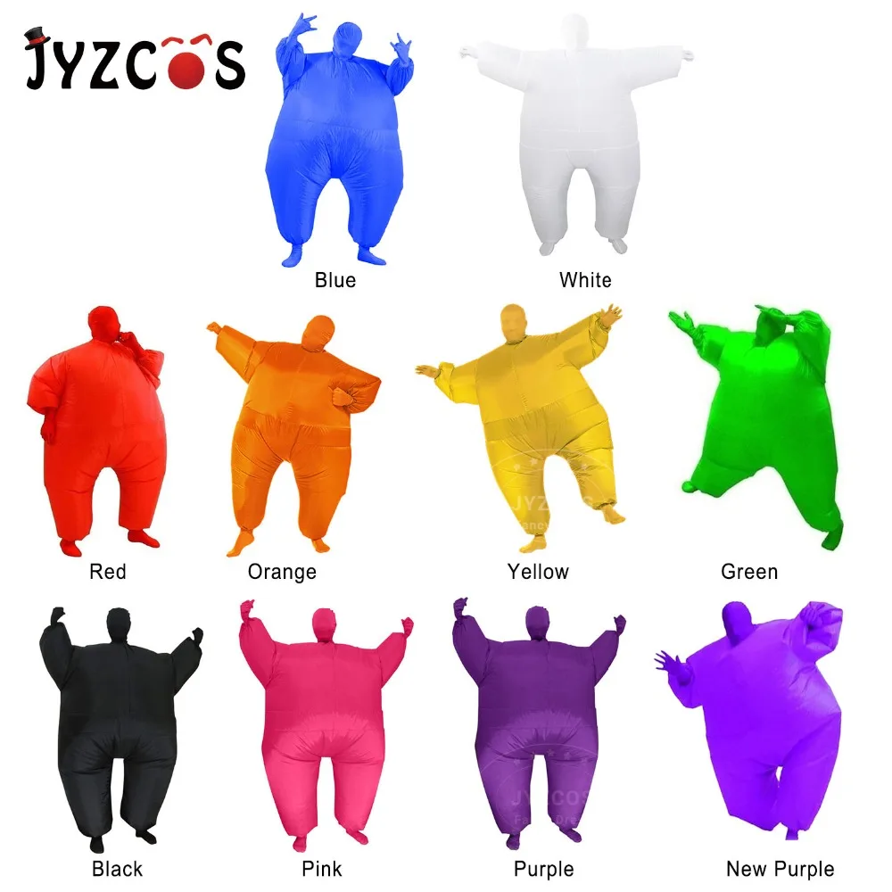 JYZCOS мужской костюм для взрослых надувной полный корпус надувание фэтчуб
