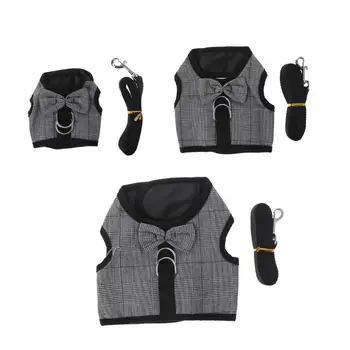 

Rabbit Leash Lead Vest Small Animals Mesh Cotton Hamster Guinea Pig Harness Leash Pet Strap
