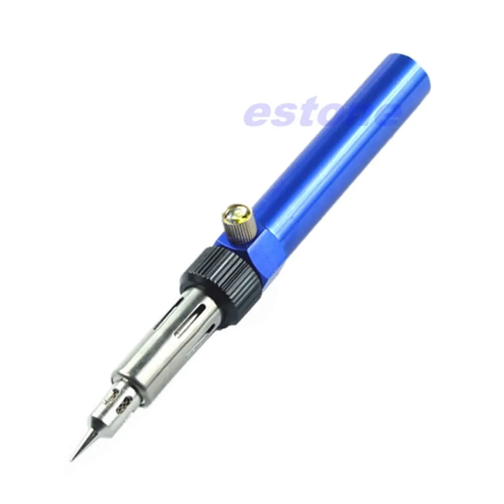 

Soldering Solder Iron Gas Blow Torch Gun Butane Cordless Woolelding Pen Burner 2019 new