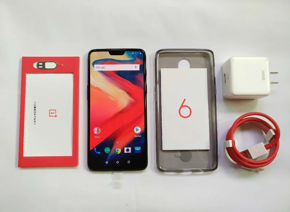 OnePlus 6 Водонепроницаемый телефон 6,28 дюйма Оперативная память 6/8 ГБ Встроенная память 64/128/256 ГБ Snapdragon 845 Octa Core Android 8,1 Dual Камера NFC Смартфон