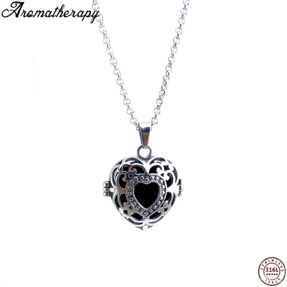 Cage aromatherapy necklace pendants (4)