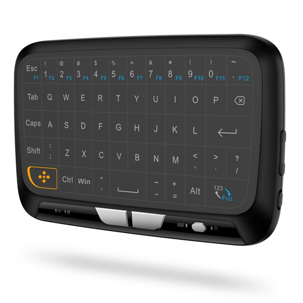 Беспроводная воздушная мышь, Полная сенсорная панель, мини клавиатура, 2,4 ГГц, игровая сенсорная панель, пульт дистанционного управления для Smart tv PS3, ТВ-приставка, ПК, Android, Windows