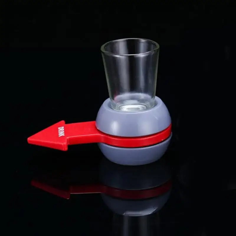 Spin the Shot Drinking Game Turntable Roulette Glass Spinning Fun Party Toy Great For Parties Interact With Friends New Creative