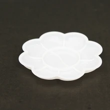 Пластиковые краски для дизайна ногтей, палитра для смешивания цветов, диск, необходимые инструменты для дизайна ногтей