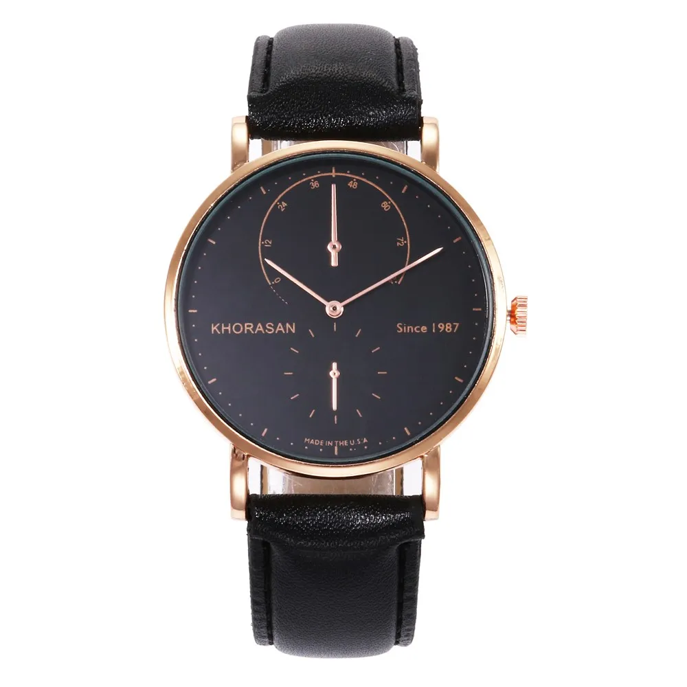 

Luxury Clock Fashion Leather Watch For Men's Women Quartz Analog Wrist Watch fashion casual sport silver watches A40