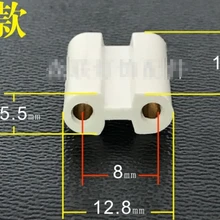 Микс 18/22 мм/24 мм t8 t5 Светодиодная трубка разъем 2pin